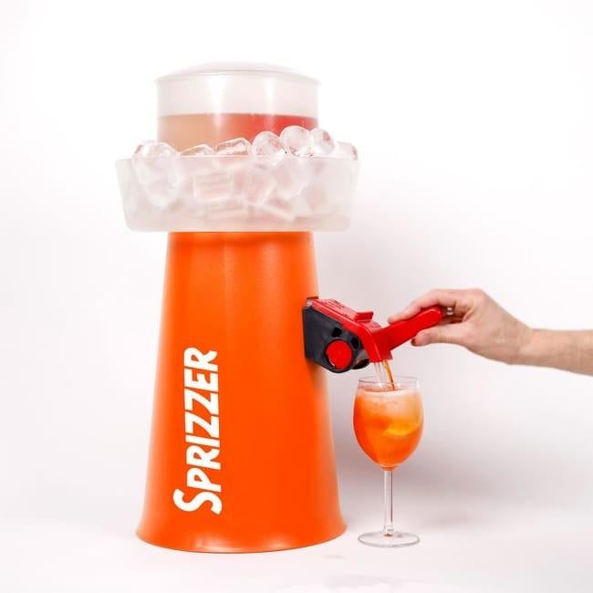 Distributeur à Spritz location, Enlèvement