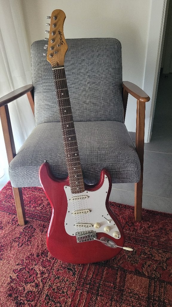prachtige elektrische gitaar, Musique & Instruments, Instruments à corde | Guitares | Électriques, Enlèvement, Utilisé, Autres marques