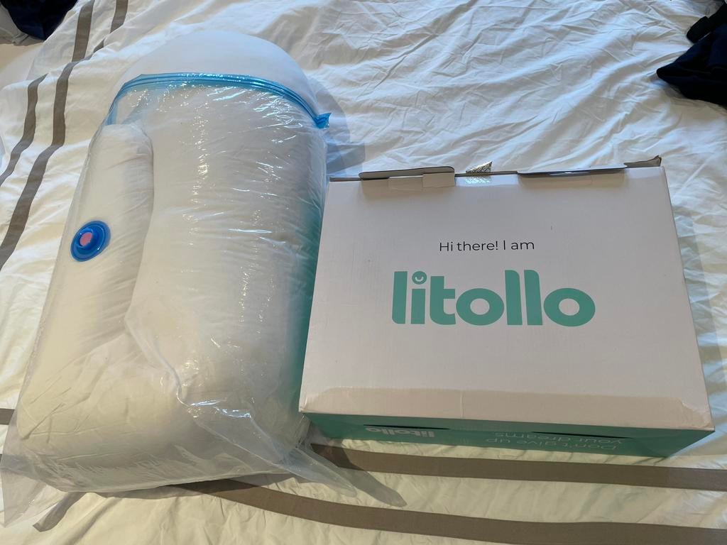 Litollo zwangerschapskussen - J shape, Enlèvement, Comme neuf, Coussin d'allaitement