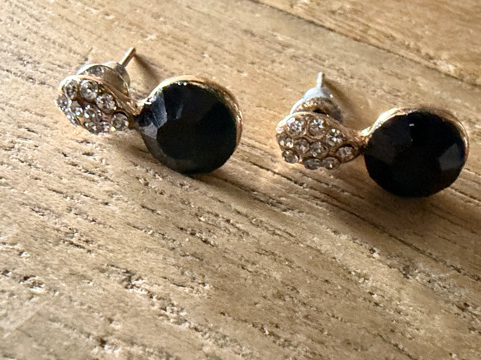 Superbes boucles d'oreilles en or, Enlèvement, Comme neuf, Puces ou Clous