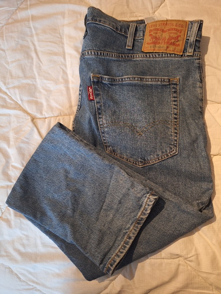 Jeans levis 512, homme taille 42x32, Enlèvement ou Envoi, Comme neuf, Bleu, Levi’s