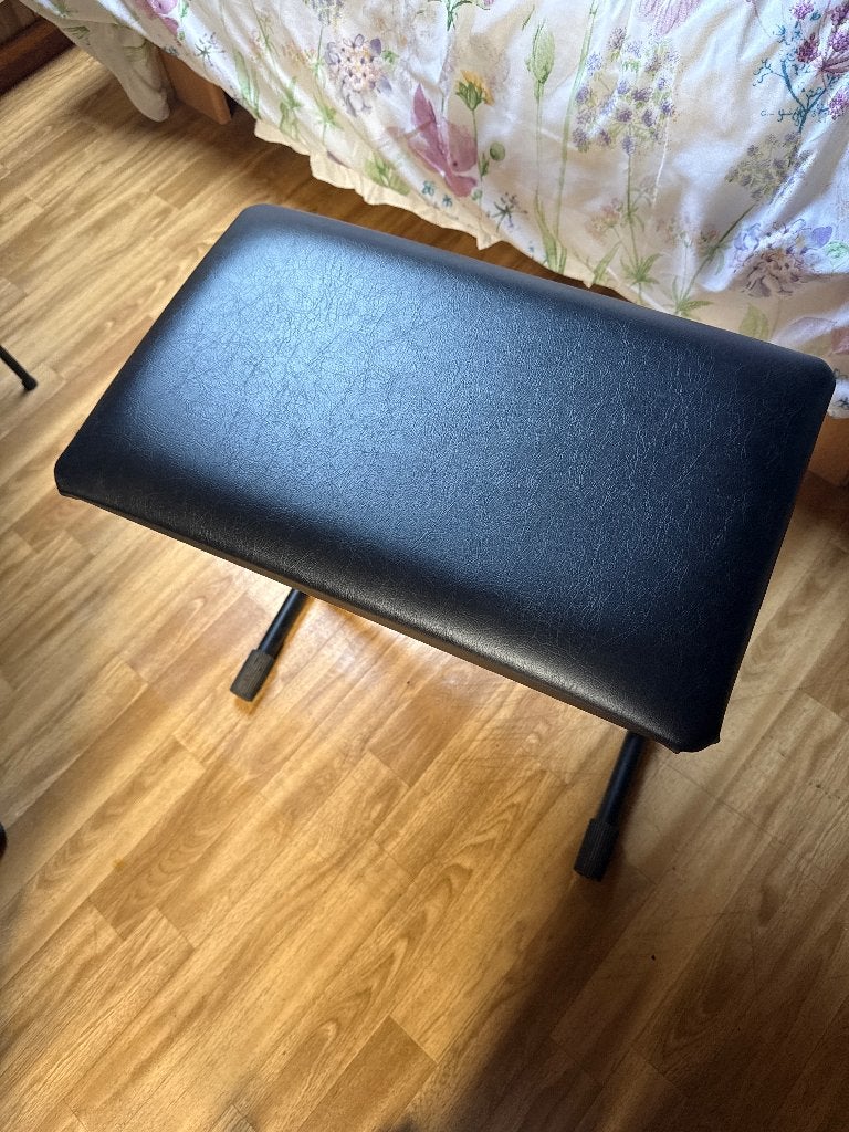 Piano kruk, Muziek en Instrumenten, Piano's, Ophalen, Zo goed als nieuw, Zwart, Overige typen
