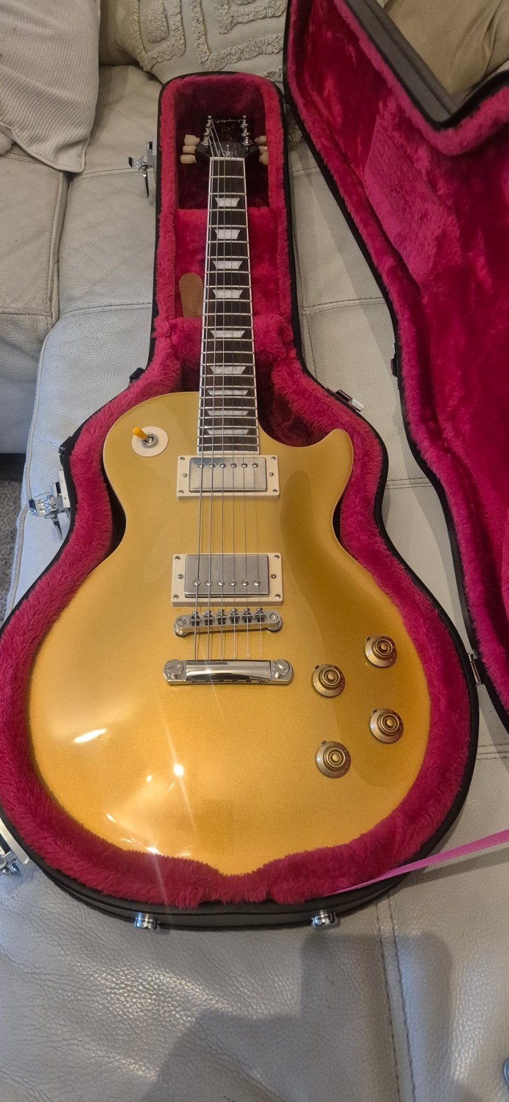 epiphone victoria goldtop  ( slash), Ophalen of Verzenden
