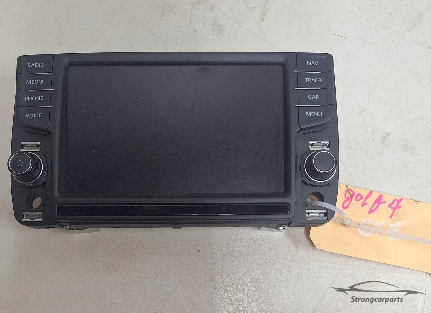 Navigatie bedieningspaneel VW Golf VII GTE 5G0919606 Bj 2015, Auto-onderdelen, Gebruikt, -, Volkswagen, -