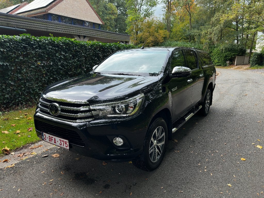 Toyota Hilux Lounge 150cv bte auto 27.750€ + Tva + Btw, Autos, Cuir, Achat, Entretenue par le concessionnaire, Automatique