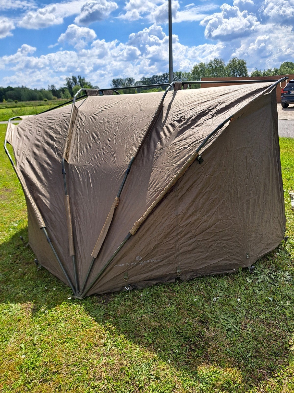 Jrc Quad Continental 2 man bivvy, Watersport en Boten, Hengelsport | Karpervissen, Ophalen, Gebruikt, Overige typen