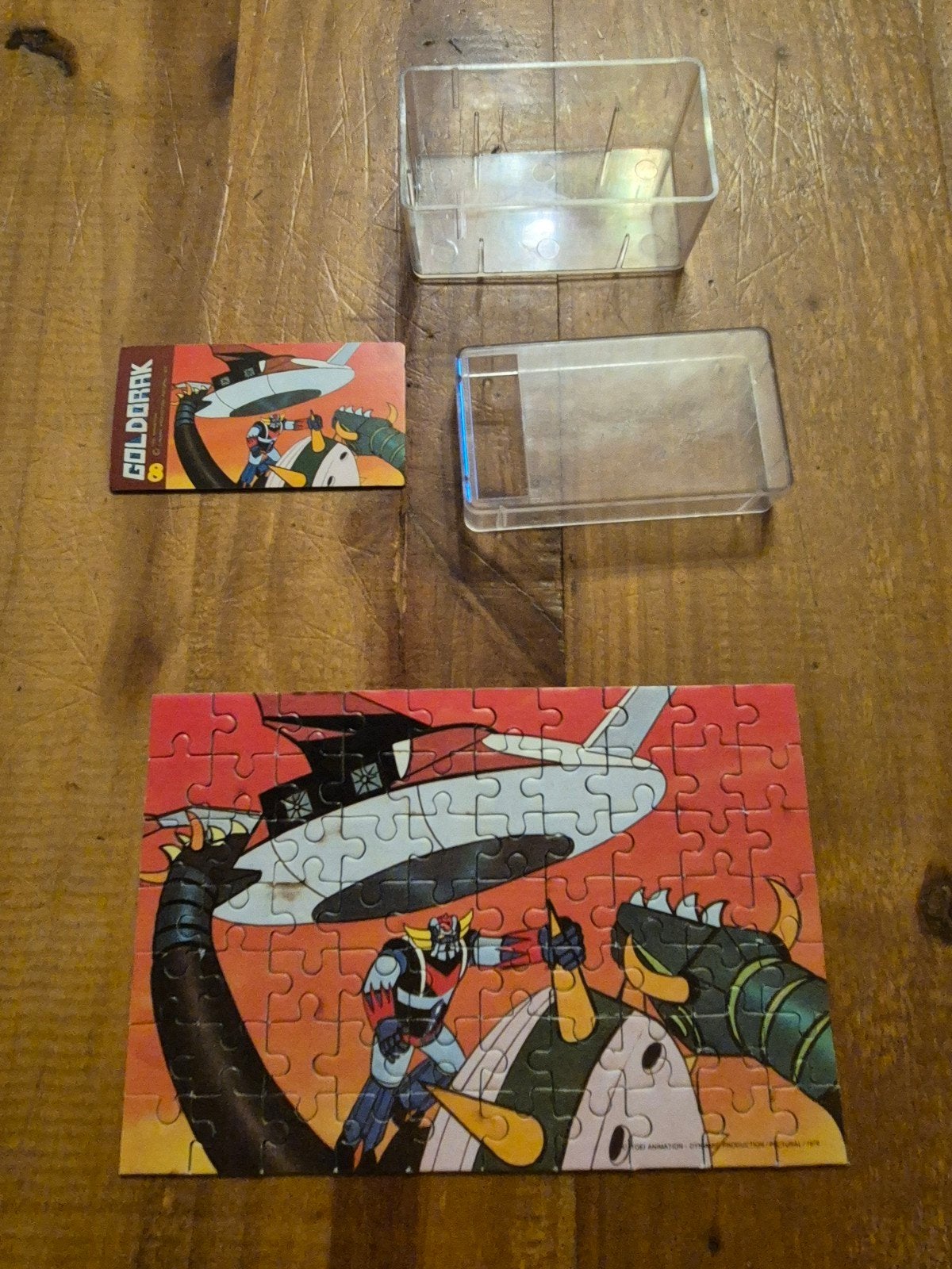 1978 Toei Animation puzzel jigsaw Goldorak Grendizer, Enlèvement ou Envoi, Utilisé