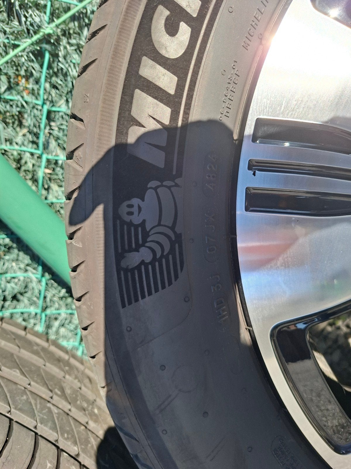 mercedes velgen met banden, Ophalen, 18 inch, Gebruikt, 235 mm