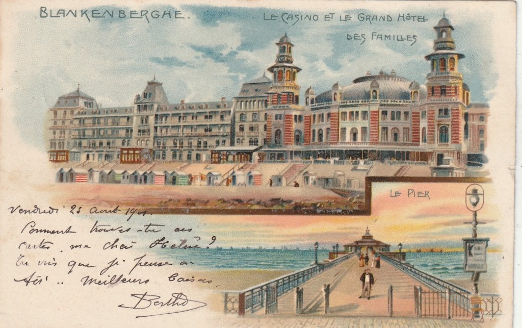 Blankenberge-Blankenberghe, Envoi