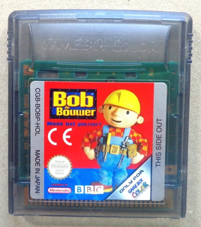 Bob de Bouwer Maak 't met plezier voor de Gameboy Color, Games en Spelcomputers, Games | Nintendo Game Boy, Ophalen of Verzenden