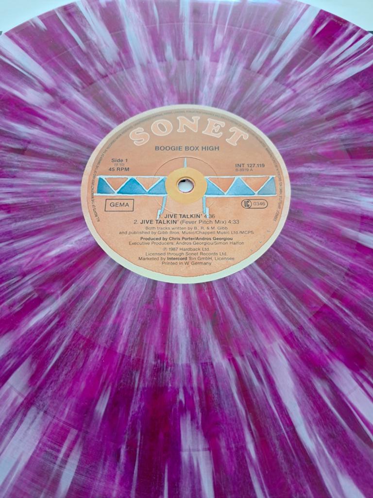 12inch Boogie Box High, Colored vinyl, Ophalen of Verzenden, Gebruikt, 12 inch