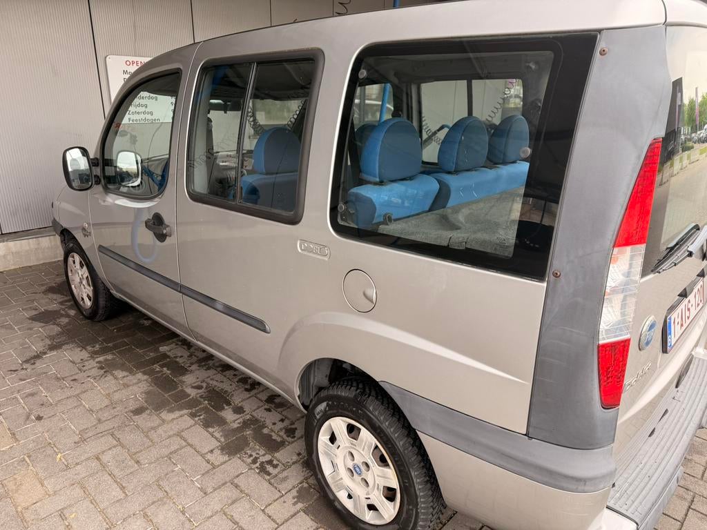 Fiat Doblo 04/2005 1.2 benzine, Auto's, 4 deurs, 4 cilinders, Particulier, Blauw