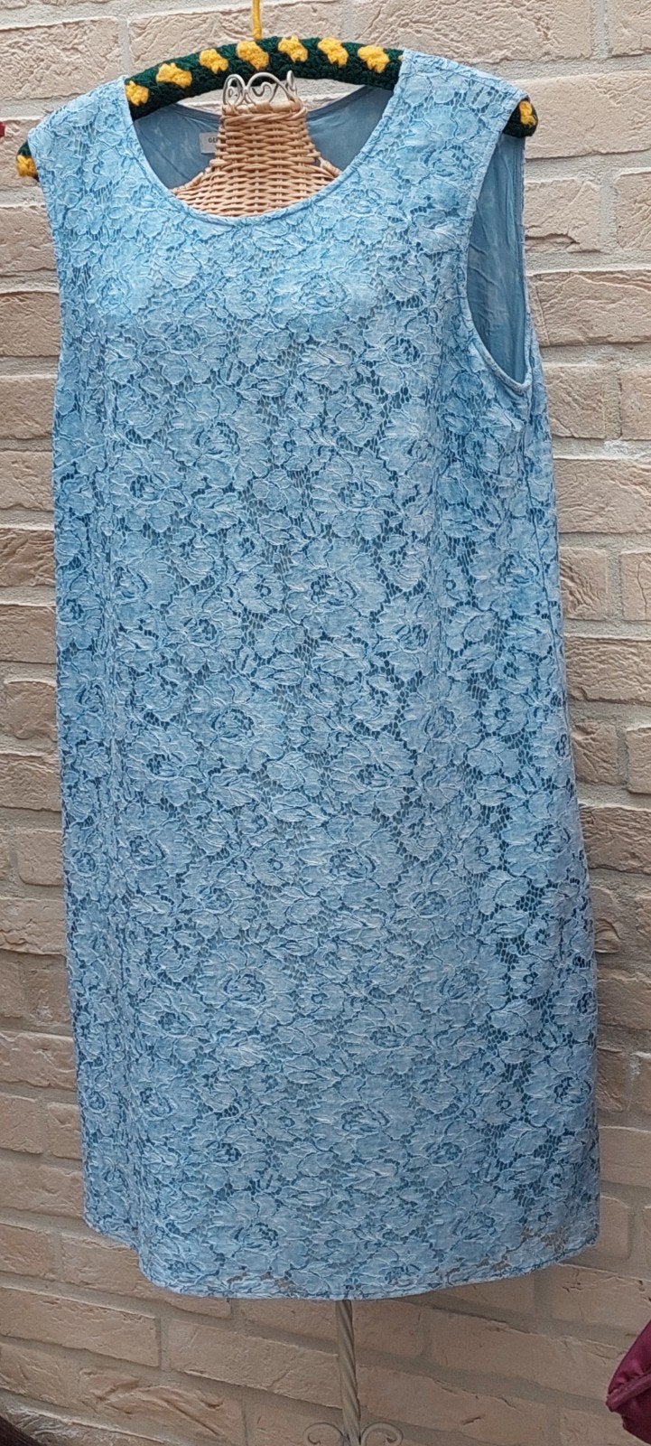 Kleedje maat 54cm van oksel tot oksel gerry weber, Blauw, Maat 42/44 (L), Ophalen of Verzenden, Zo goed als nieuw