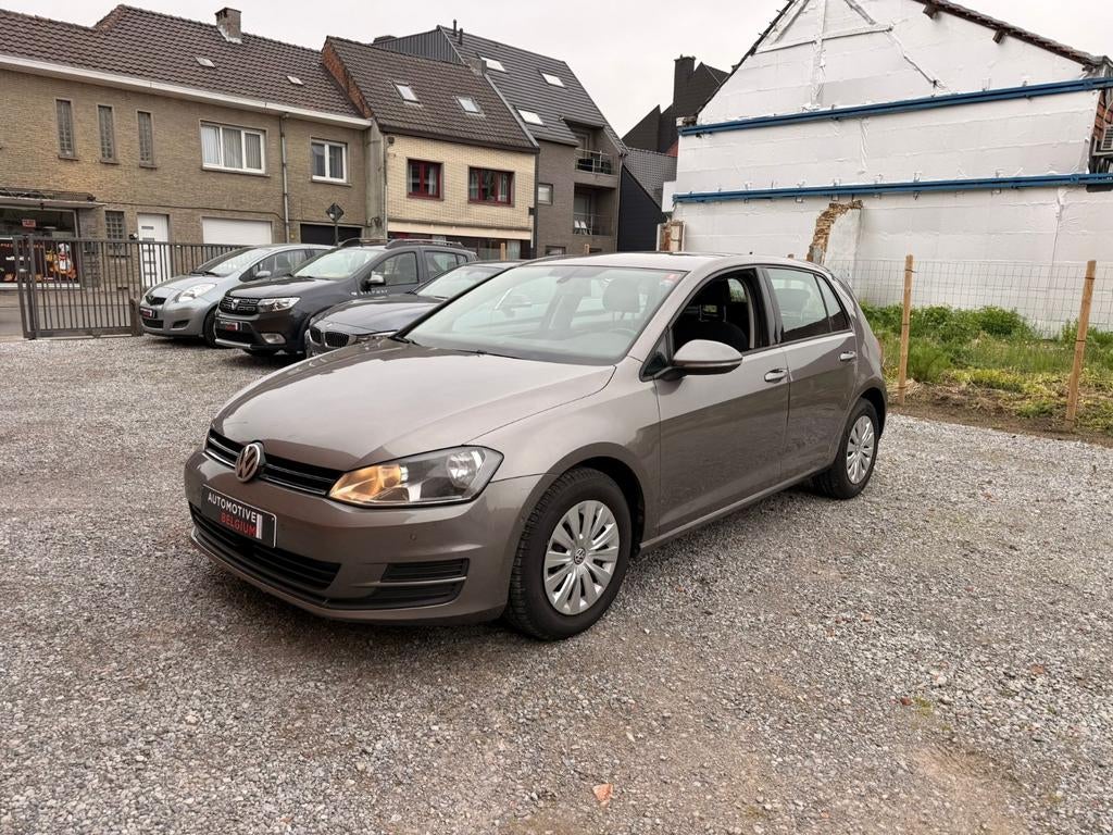 Volkswagen Golf 7 1.6 TDI 2014 Navigatie Cruise Park Assist, Auto's, Euro 5, 1600 cc, Bedrijf, 5 deurs