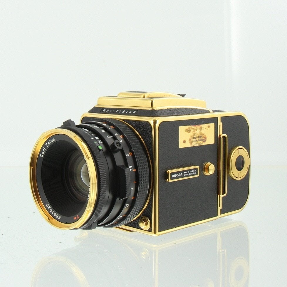 Hasselblad 500 C/M « Gold Exclusive » (30e anniversaire), Enlèvement ou Envoi