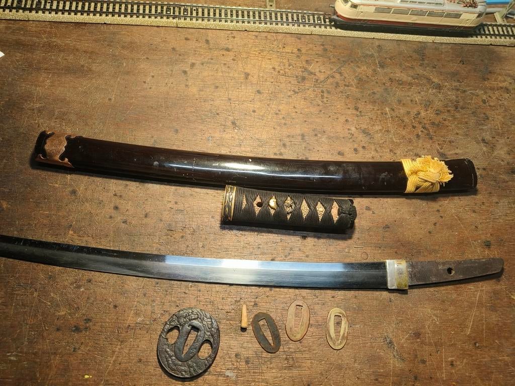 wakizashi, Ophalen