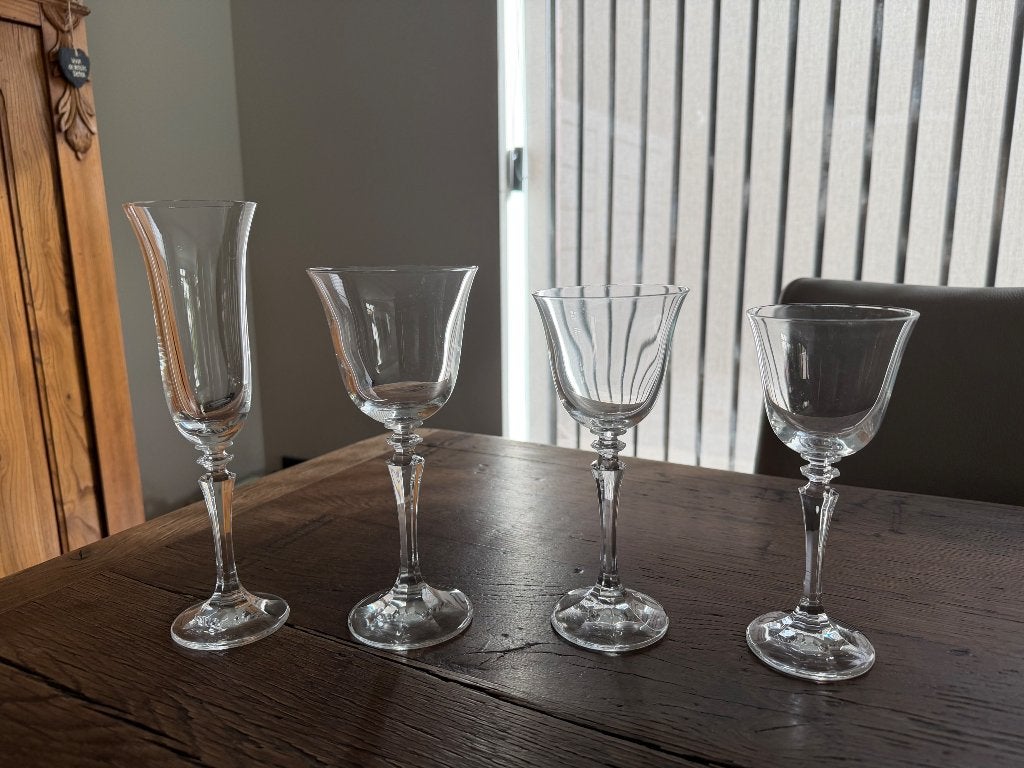 24 Verres en cristal de la Cristallerie Zwiesel, Allemagne, Collections, Enlèvement, Comme neuf, Autres types