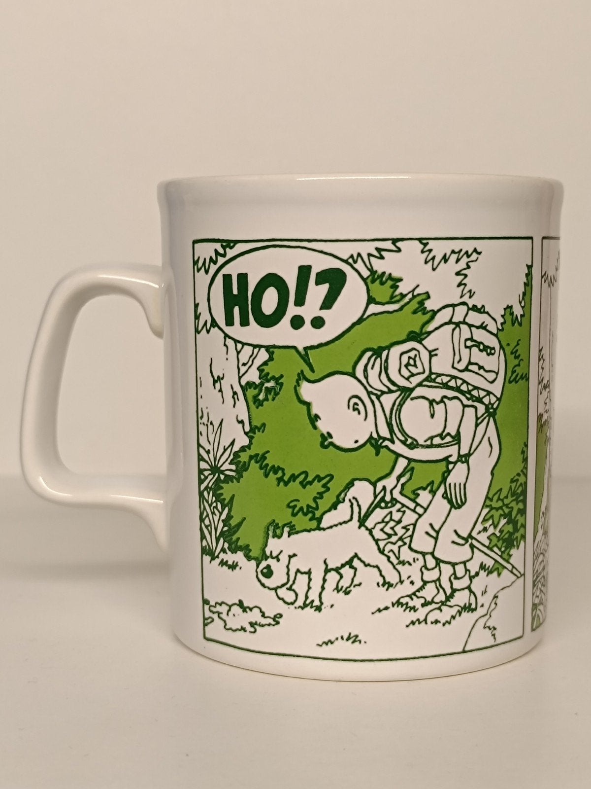 TinTin Kuifje vintage 1980 Planta mok, Ophalen of Verzenden, Kuifje
