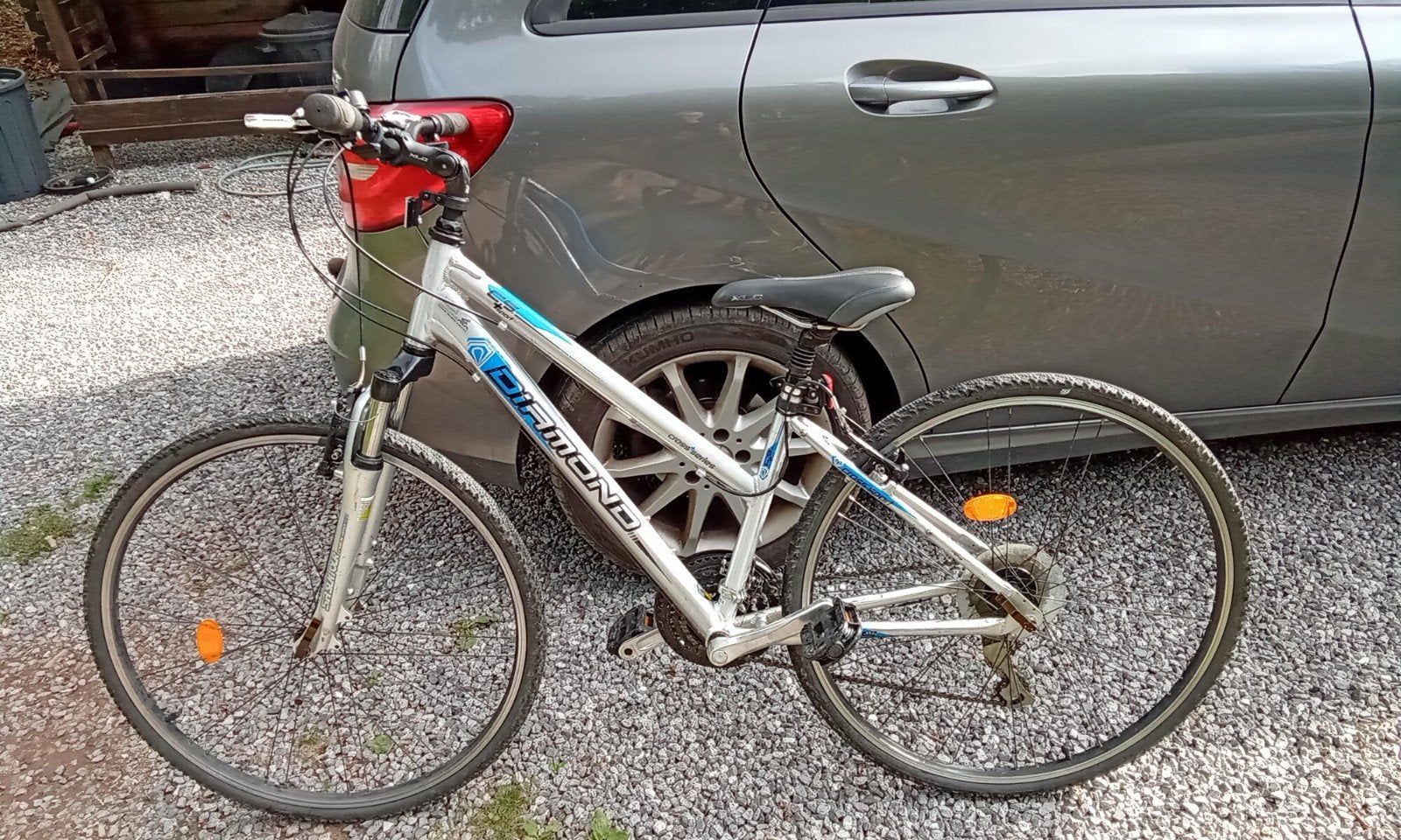VTC Vélo hybride Diamond Cross Series 28" - prêt à rouler, Vélos & Vélomoteurs, Autres marques, Vitesses, Frein sur jante, Femmes