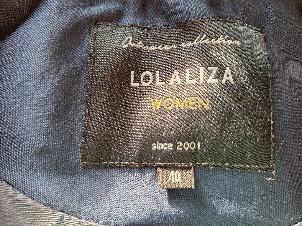 Lange blauwe zomerjas, Kleding | Dames, Zo goed als nieuw, Ophalen, Maat 38/40 (M), Blauw