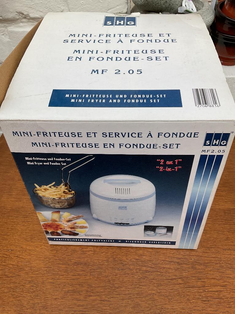 Fondue/friteuse, Electroménager, Enlèvement, Neuf, Électrique