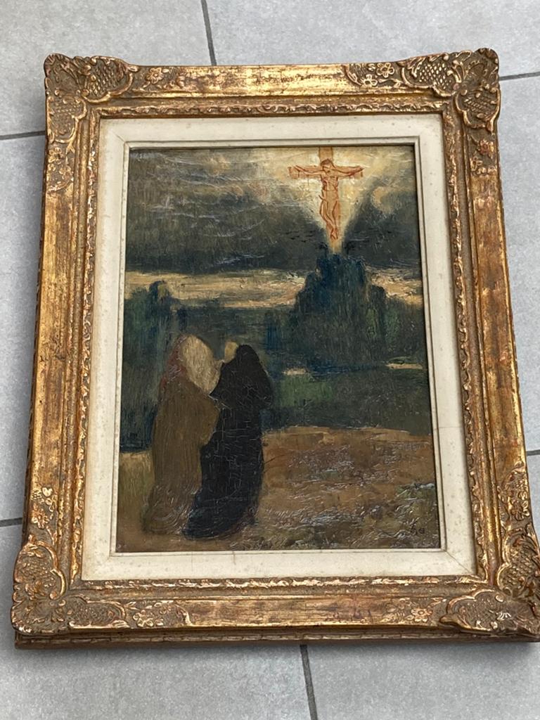 Henri evenepoel - de verschijning van christus, Ophalen