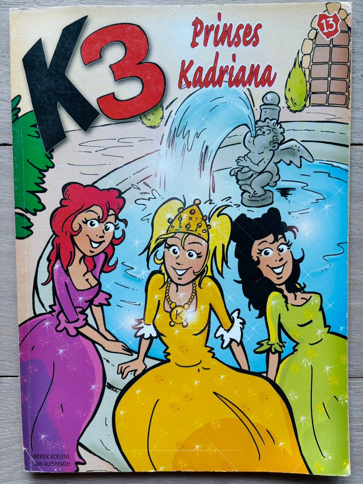 K3 strip - Prinses Kadriana (nr.13), Boeken, Stripverhalen, Ophalen of Verzenden, Gelezen