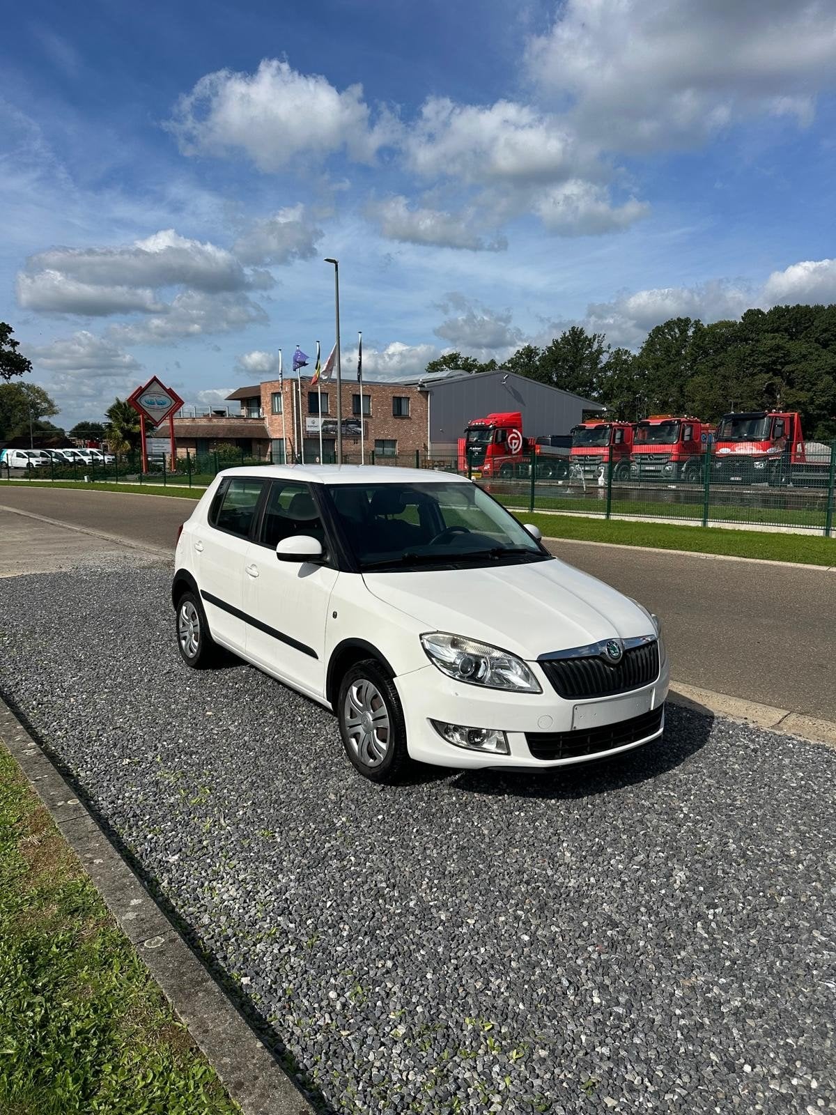 skoda fabia, Auto's, Euro 5, Wit, 5 deurs, Particulier