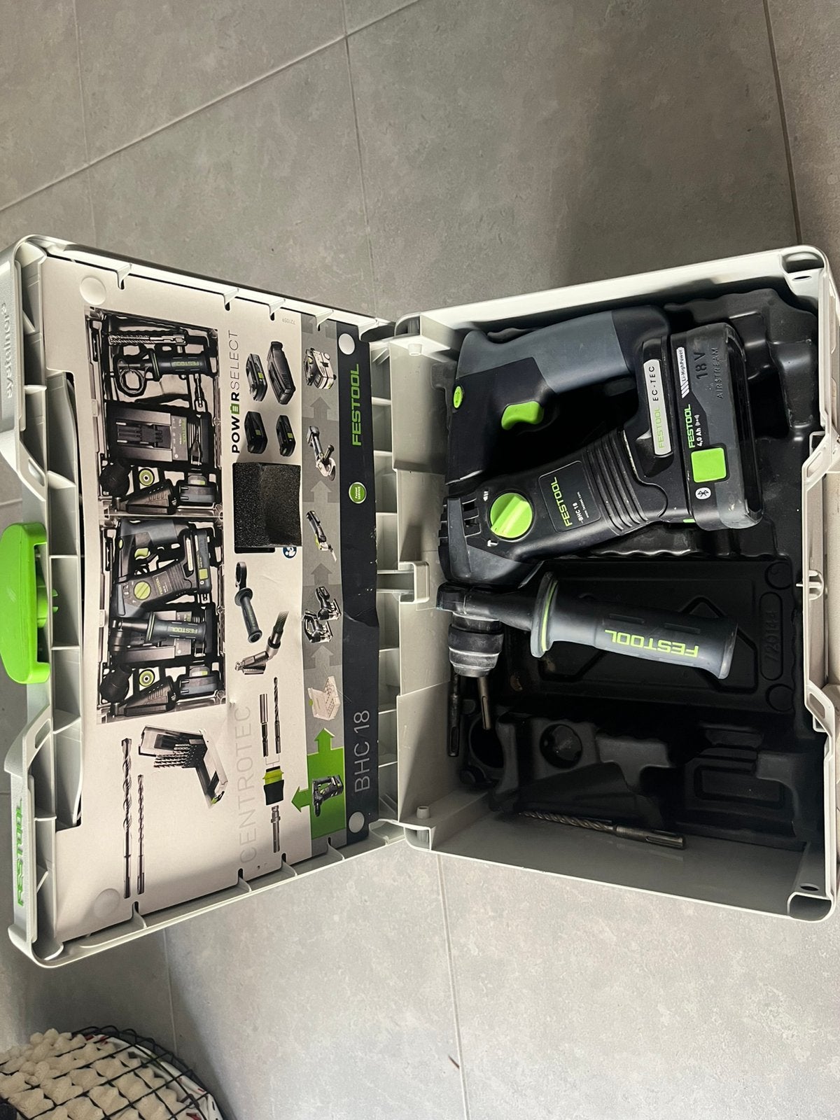 Festool BHC 18 HPC 4.0 I-Plus (accu boorhamer), Ophalen, Zo goed als nieuw