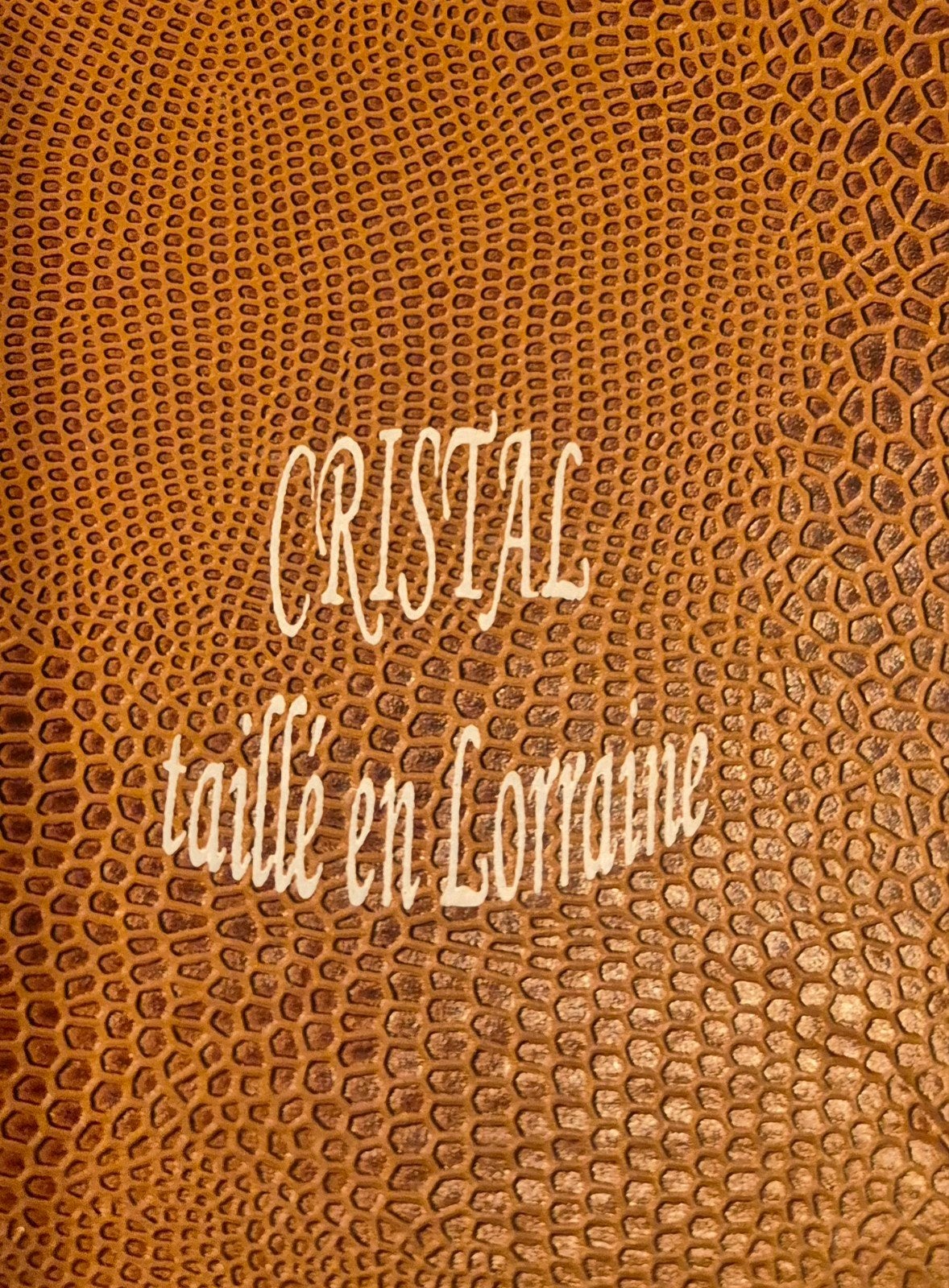 verres cristal, Collections, Enlèvement, Comme neuf, Autres types