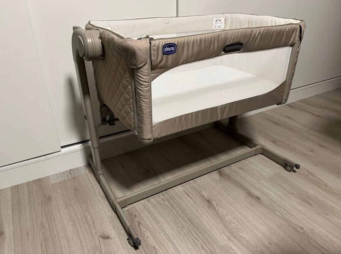 CHICCO Co-Sleeper Wieg + Matras + Matrasbeschermer AEROSLEEP, Enlèvement, Comme neuf, Berceau