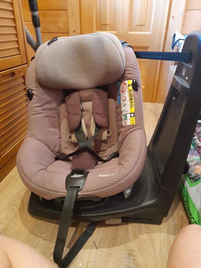 Siege auto Isofix Pivotant, Enfants & Bébés, Sièges auto, Enlèvement, Comme neuf, Dossier amovible, Isofix