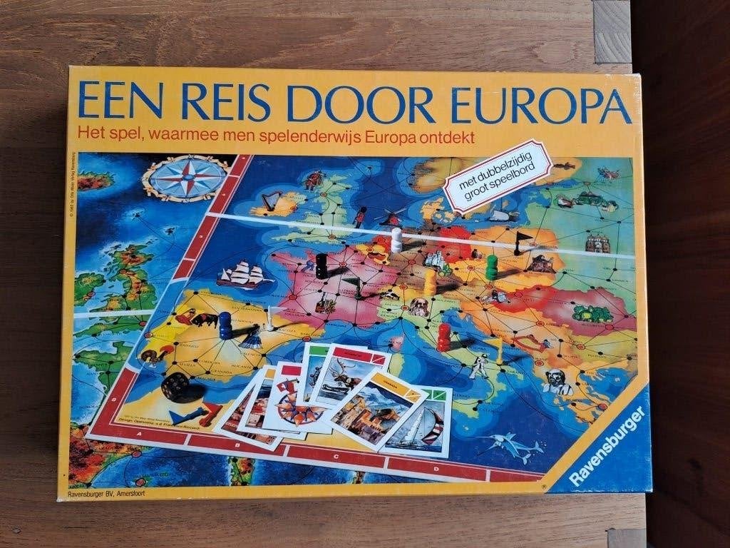 "Een reis door Europa" gezelschapsspel, Ophalen of Verzenden, Zo goed als nieuw, Ravensburger