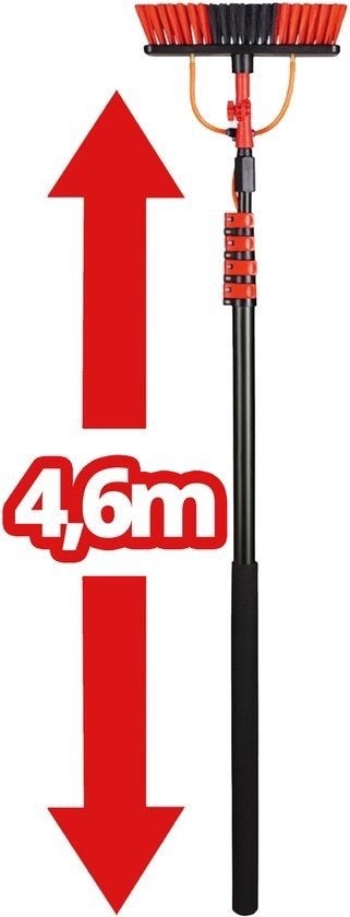 brosse de lavage télescopique 4,6 m, Enlèvement, Brosse ou Balai