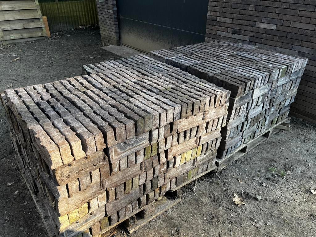 Iluzo Pagus bruin-zwart 1200st, Ophalen, Zo goed als nieuw, Bakstenen