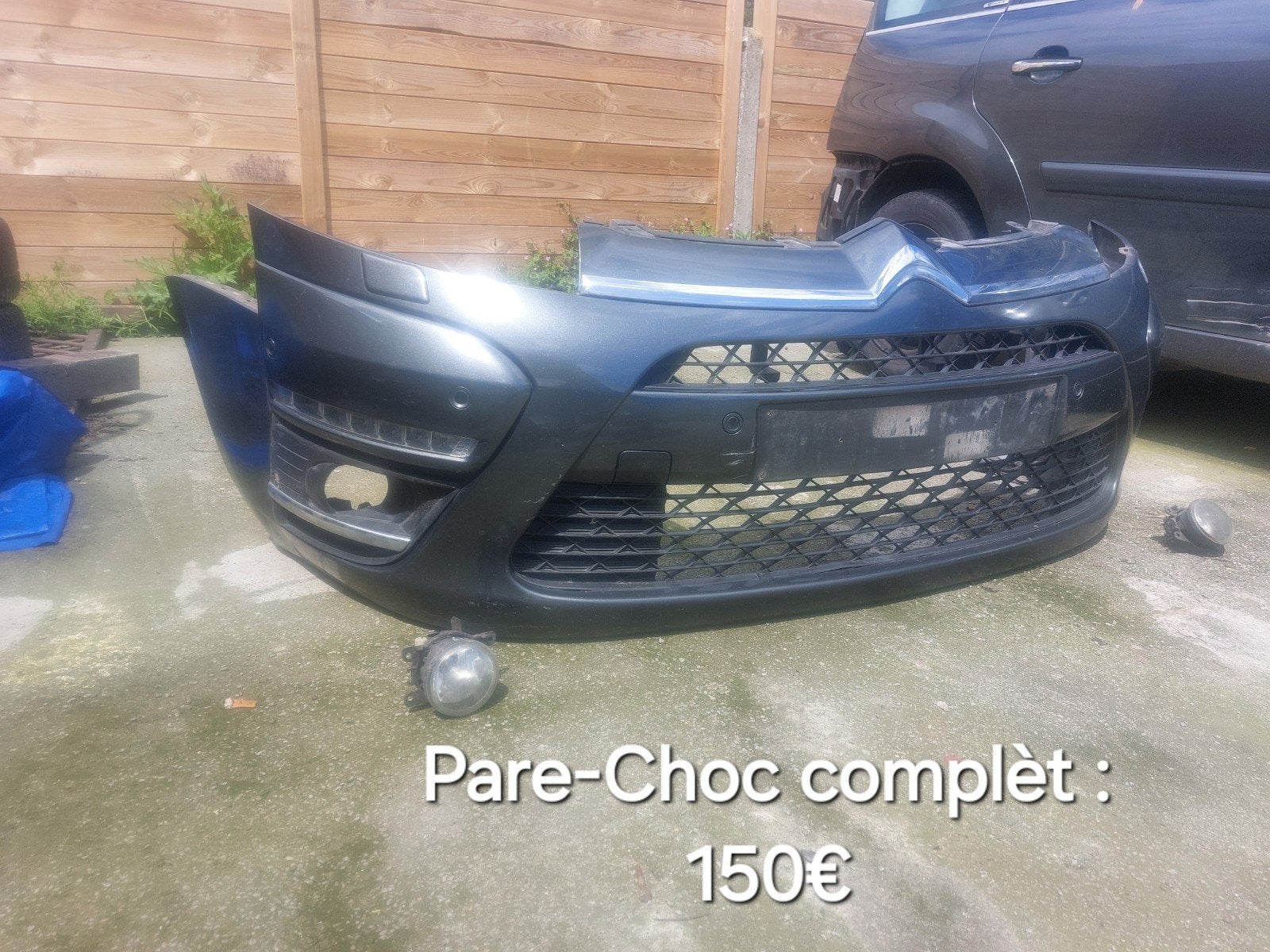 Pare-choc Citroën C4 Grand Picasso édition exclusive 2013, Autos : Pièces & Accessoires, Enlèvement, Utilisé, Avant, Citroën