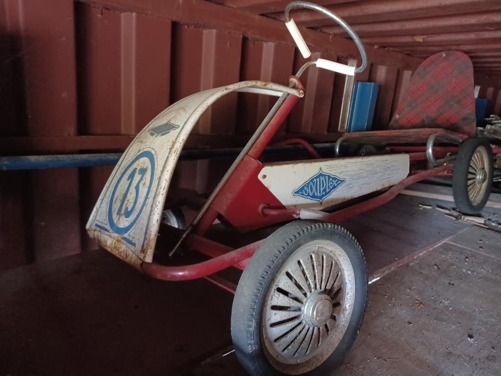 vintage gocart, Ophalen