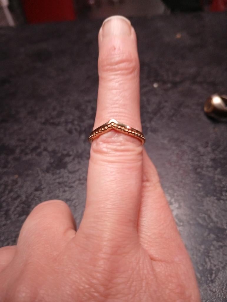 Diverse 9k vergulde ringen, Ophalen of Verzenden, Goud, Goud