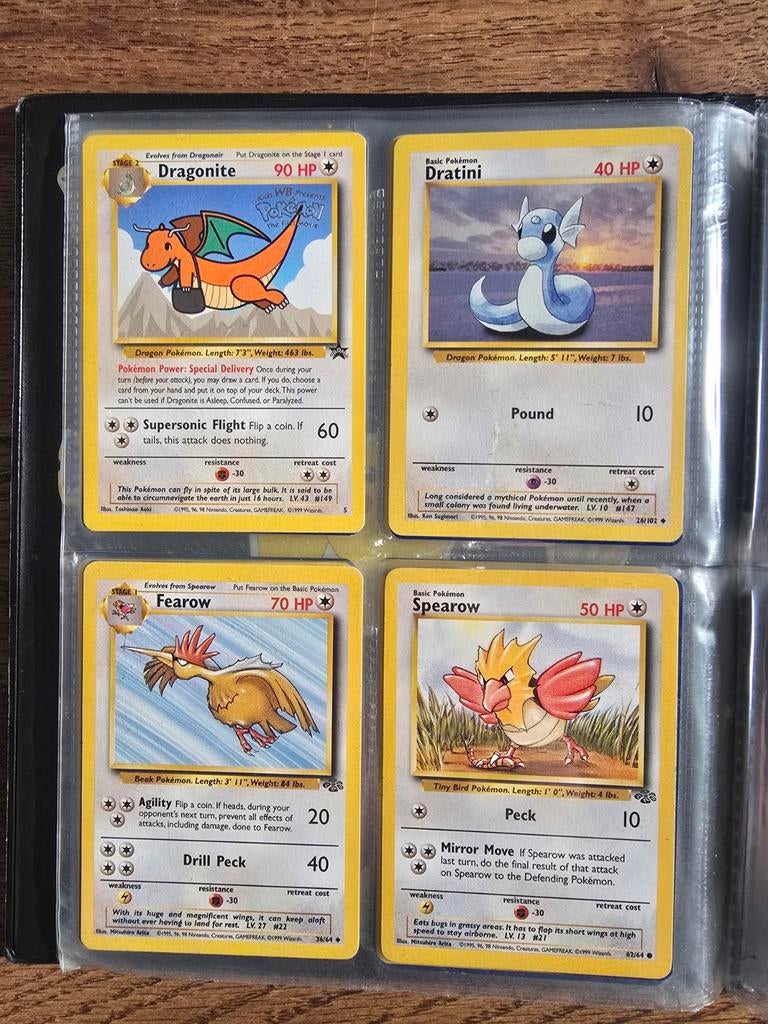 Pokemon verzameling. Incl Wizards Black Star kaarten, Ophalen