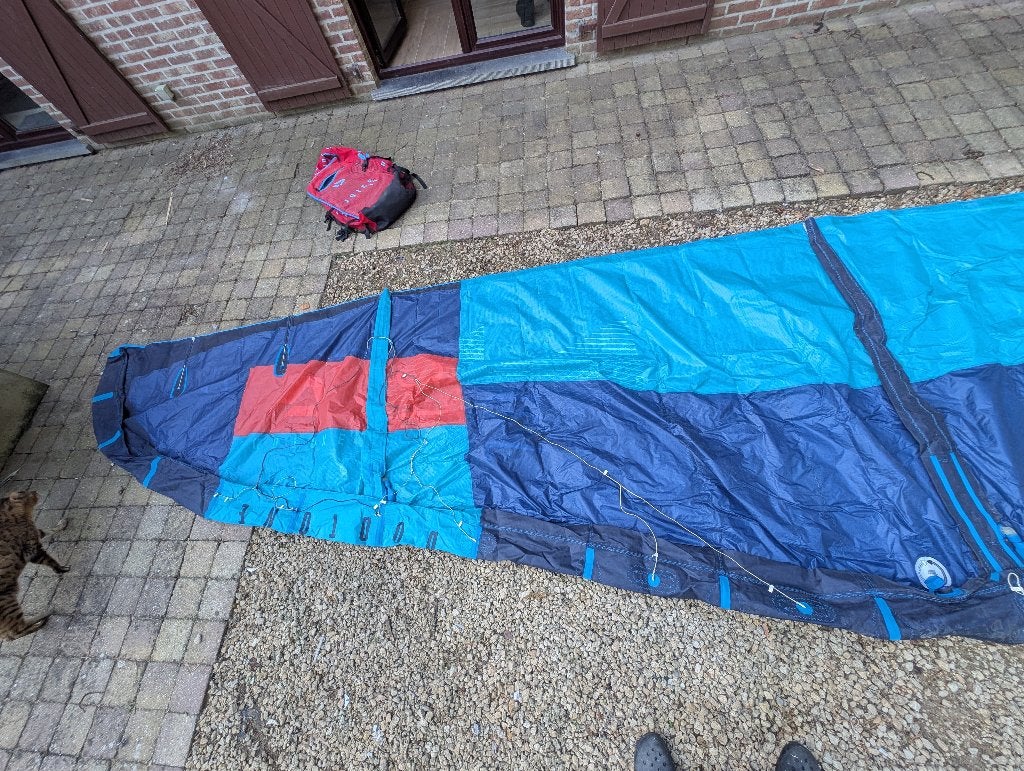 Kite Duotone Juice 11m, Watersport en Boten, Kitesurfen, Ophalen, Gebruikt, 11 m², Kite