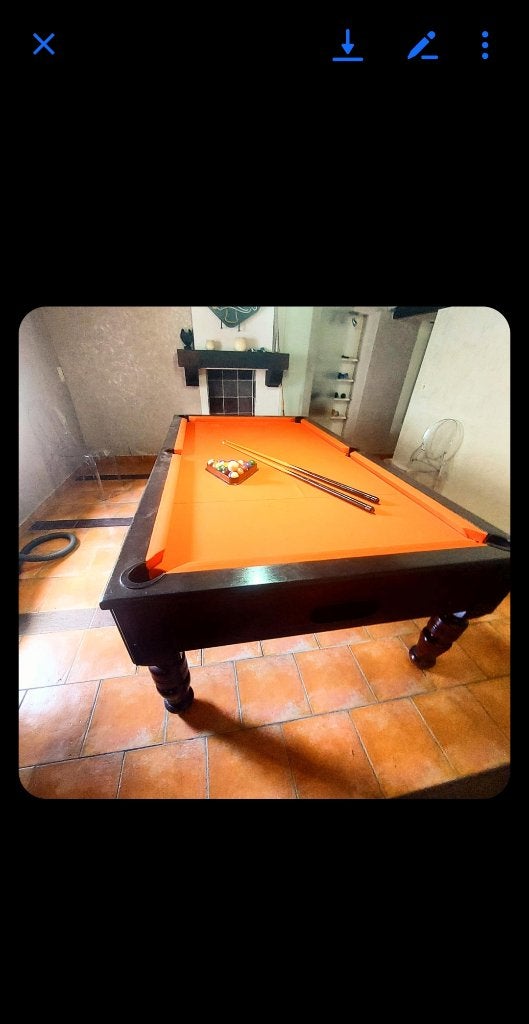 Billard, Enlèvement, Utilisé, Table de billard