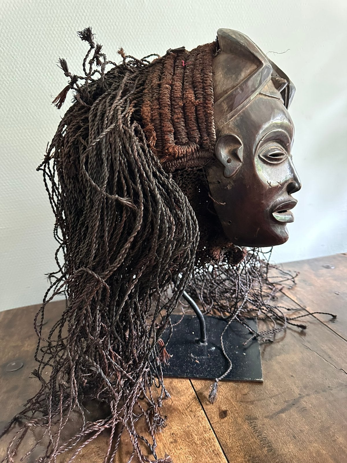 Collection privée exclusive Chokwe Mwana Pwo Angola Matadi, Afrique, Envoi, Sculpture