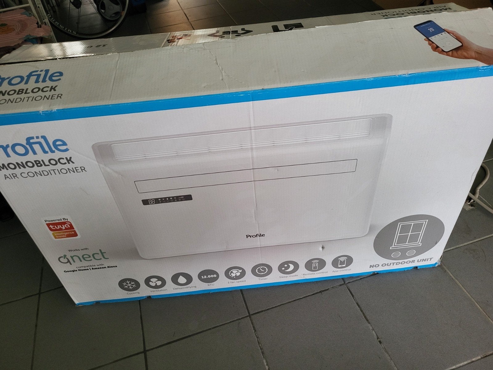 NIEUWE AIRCO 12OOO BTU, Elektronische apparatuur, Airco's, Ophalen