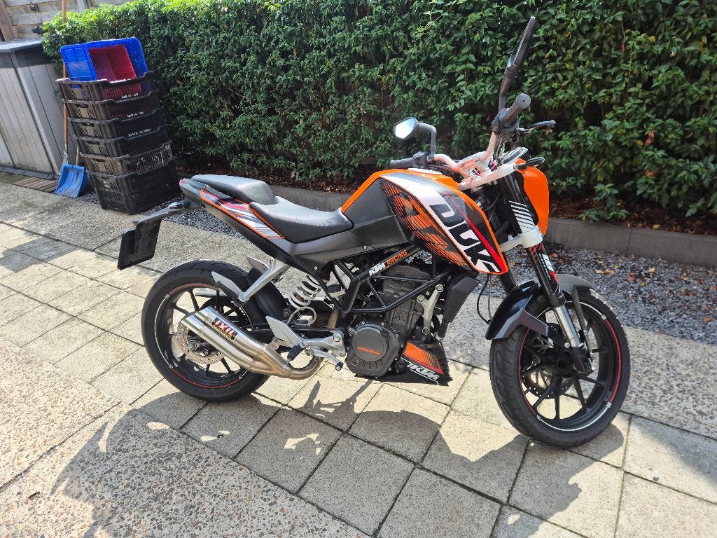 KTM 125 Duke, Motoren, Sportuitlaat, Gebruikt, Particulier, 125 cc