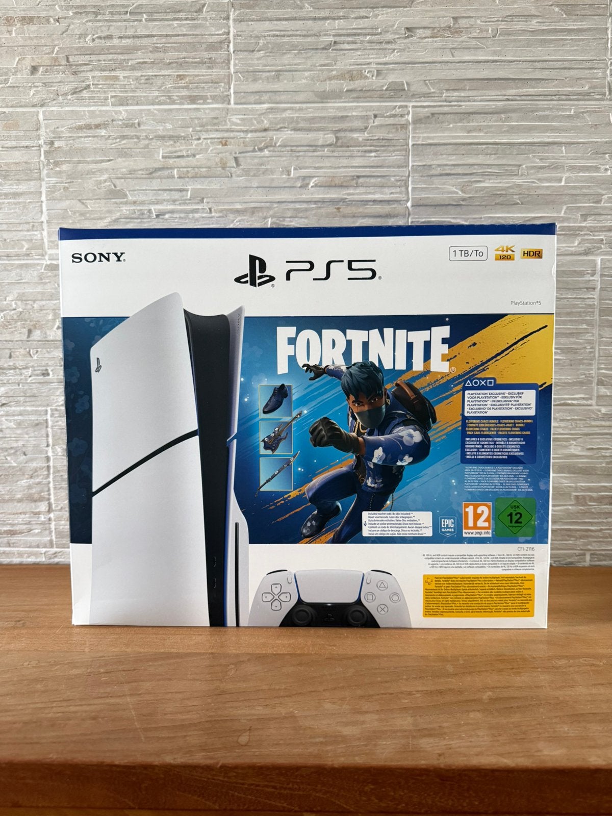 Playstation 5 Slim Fortnite Edition (Nieuw + Garantie!), Games en Spelcomputers, Ophalen, Zo goed als nieuw, Playstation 5
