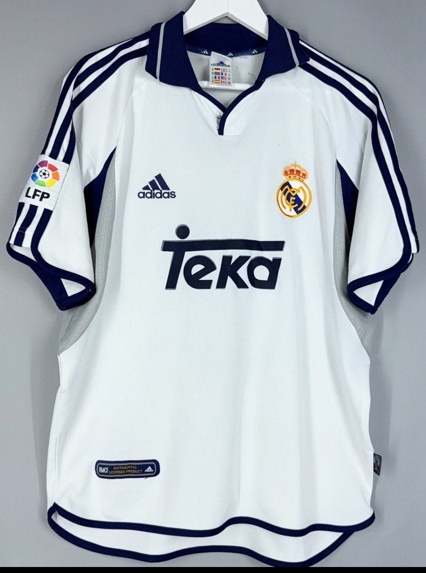 Real Madrid Raul Voetbalshirt Champions League Finale 2000, Ophalen of Verzenden, Shirt