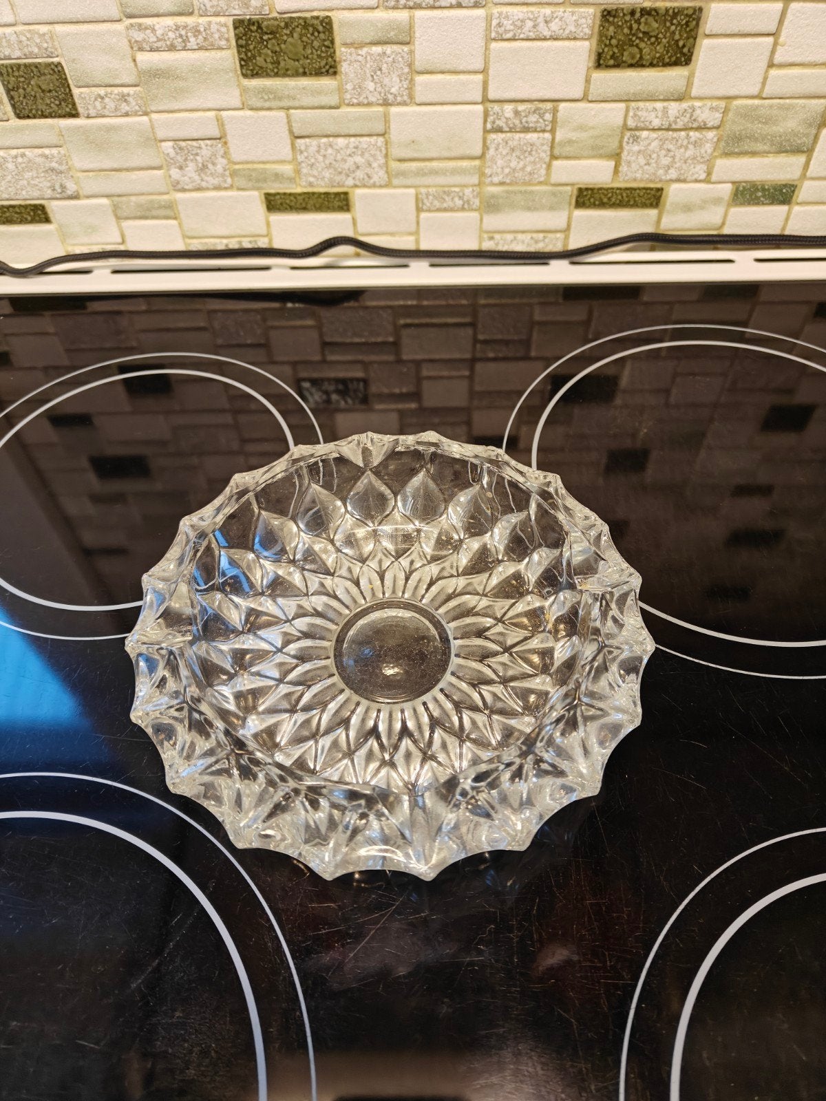 assenbak in glas, Ophalen of Verzenden