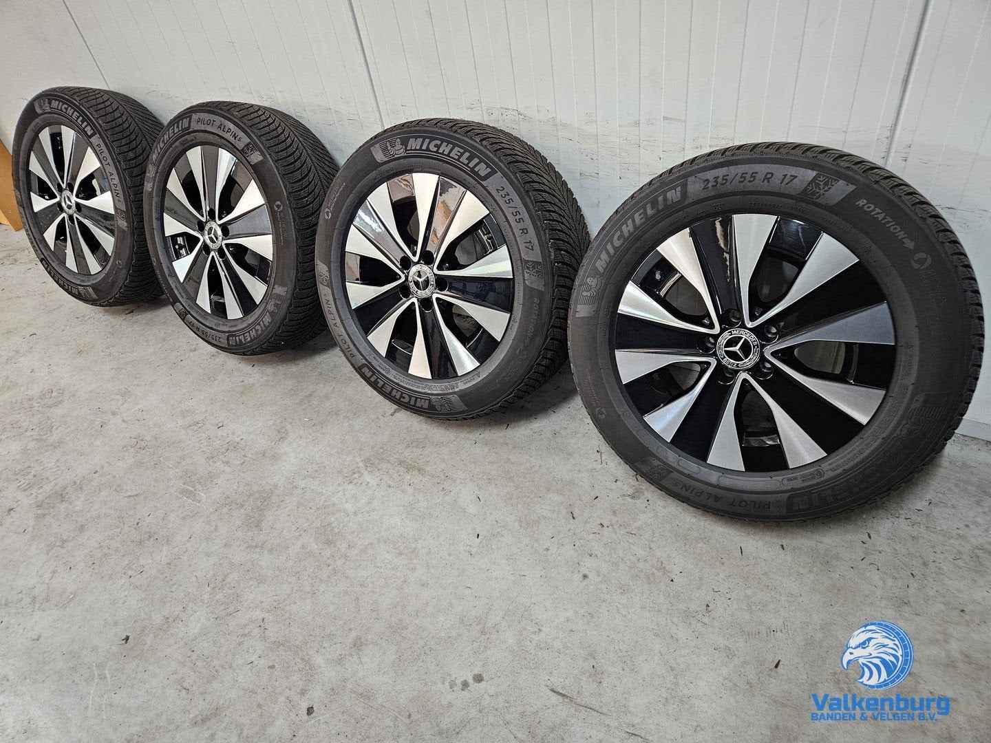 7mm! Originele Mercedes Vito V-klasse W447 EQV TPMS 17 inch, Pneus et Jantes, Pneus hiver, 17 pouces, -