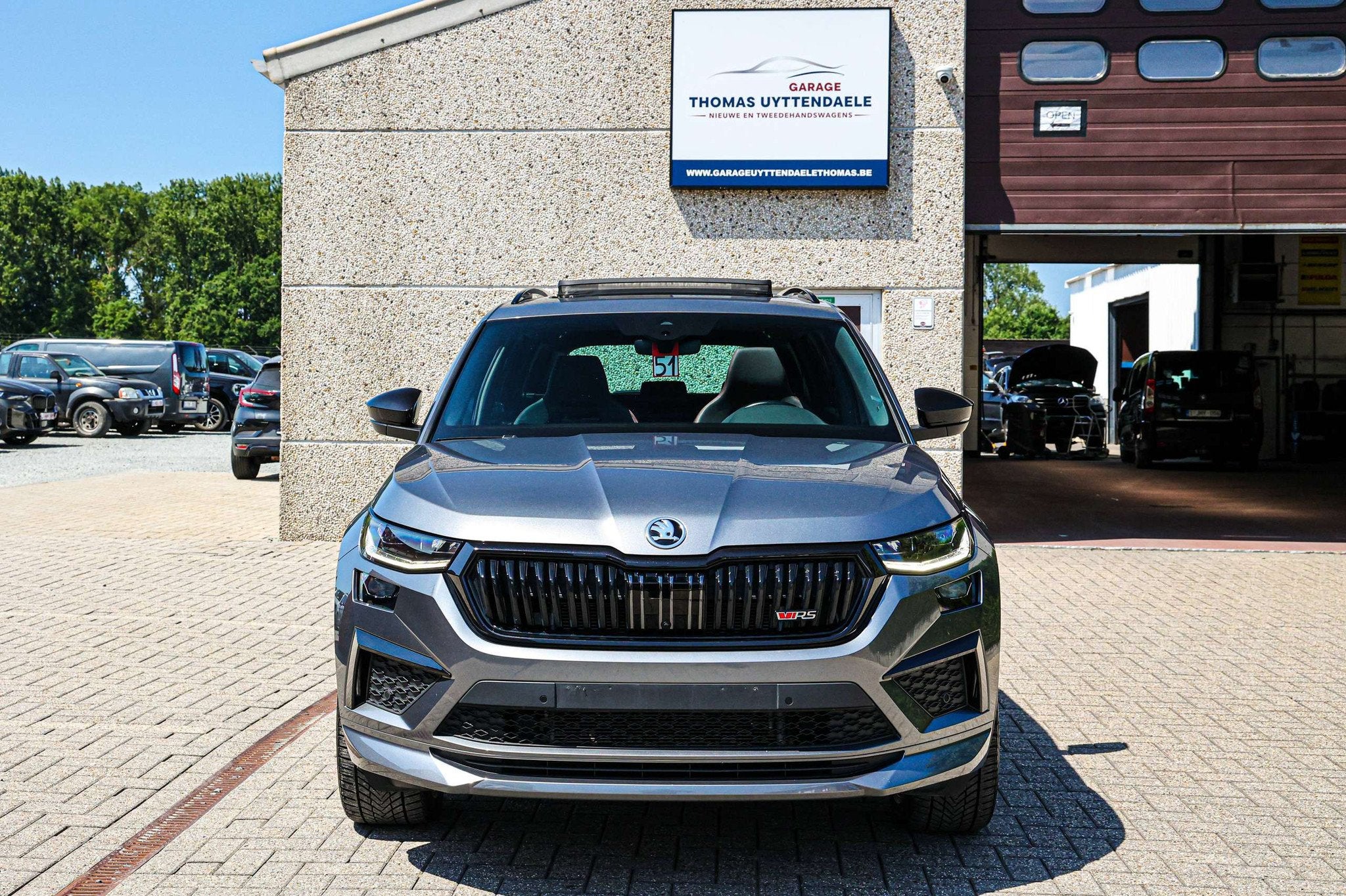 Skoda Kodiaq PANORAMISCH-DAK*AUTOMAAT*ZETELVERWARMING*APPLE-, Autos, 197 g/km, Achat, Euro 6, Entreprise