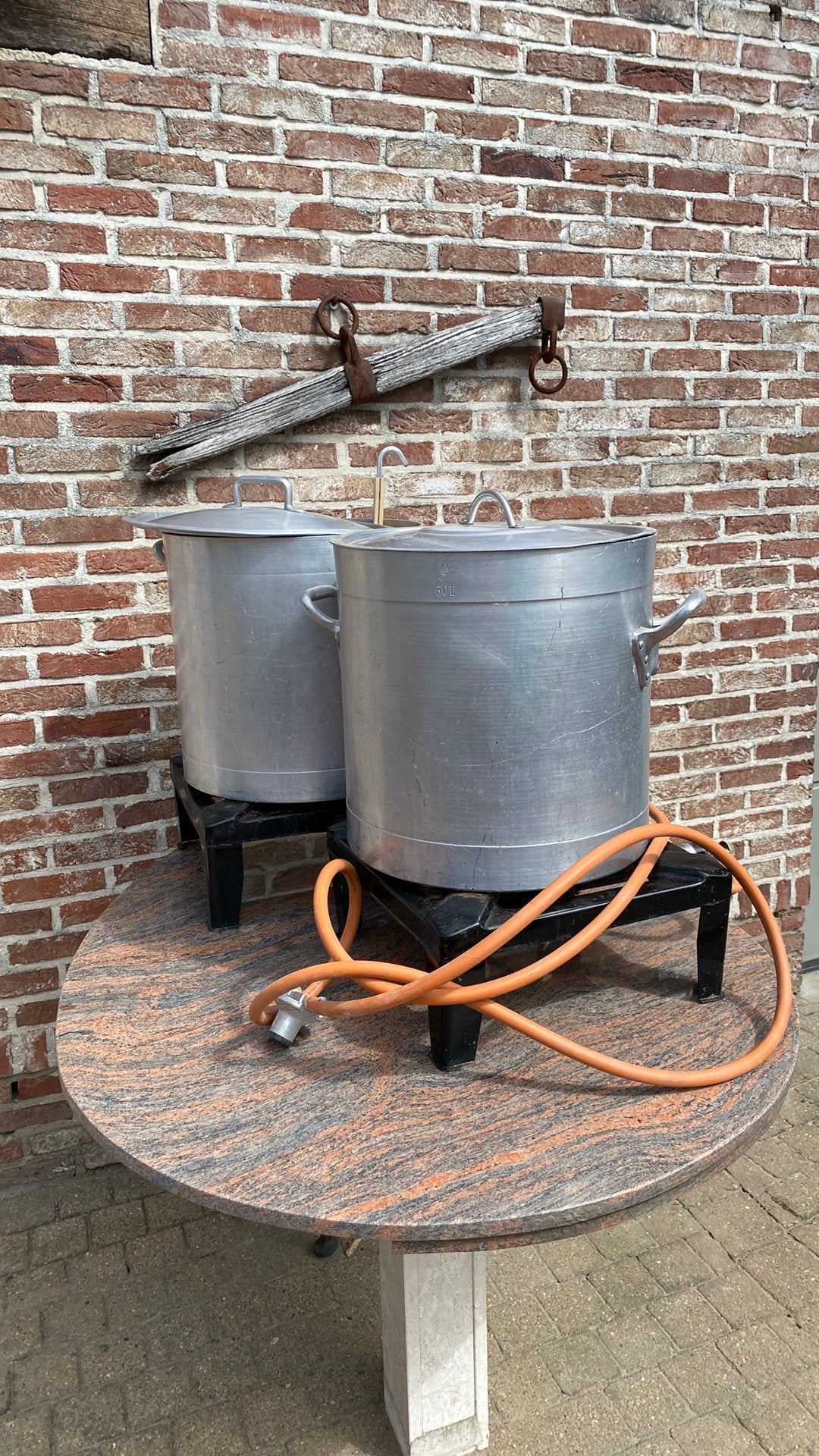 Kookpotten, Ophalen, Gebruikt